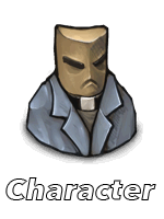 Character button