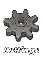 Settings button