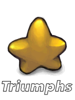 Triumps button